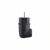Original angled plug, SCHUKO & French/Belgian, black, rubber (TPE), black, IP44, Typ 1508
