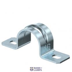 605 16 G Fastening clip two lobe 16mm