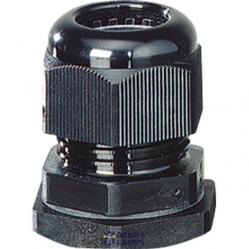 Cable gland IP 66/IP 67, M 12, sealing range: 8-17 mm, for outdoor inst., black (ASS 25)