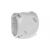 Junction box, outdoor, grey, IP 66/67, 93x93x62, term.: 5-pole, 2,5 mm2, Cu (KF 0202 G)