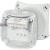 Junction box for indoor installation, grey, IP 66, with el. membranes, with 5-pole terminals, 2,5 mm2, CuDK 0202 GZ (DK 0202 G)