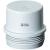 Grommet IP 55, M 16, 750oC, seal. r. 4,8-11mm, grey RAL 7035 (ESM 16)