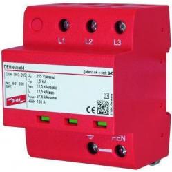 Appl.-opt. combined arrester DEHNshield type 1+2 for three-phase TN-C