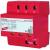 Appl.-opt. combined arrester DEHNshield type 1+2 for three-phase TN-C