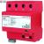 Appl.-opt. combined arrester DEHNshield B type 1+2 for three-phase TT-