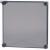 D125-CI44 Cap, transparent smoky gray, HxWxD=375x375x25mm