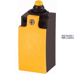 LS-S11D Position switch, Rounded plunger, Basic device, expandable, 1 N/O, 1 NC (late-break), Screw terminal, Yellow, Insulated material, -25 - +70 °C