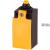 LS-S11D Position switch, Rounded plunger, Basic device, expandable, 1 N/O, 1 NC (late-break), Screw terminal, Yellow, Insulated material, -25 - +70 °C
