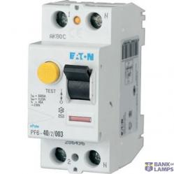 PF6-40/2/003-A Residual current circuit breaker (RCCB), 40A, 2p, 30mA, type A