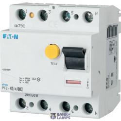 PF6-63/4/003-A Residual current circuit breaker (RCCB), 63A, 4p, 30mA, type A