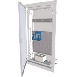 KLV-36UPM-F Compact distribution board-flush mounting, multimedia, 3-rows, flush sheet steel door