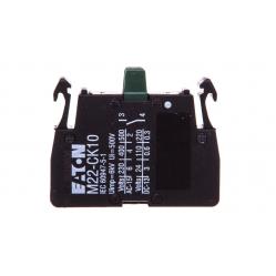 M22-CK10 Contact element, Cage Clamp, Front fixing, 1 N/O, 24 V 3 A, 220 V 230 V 240 V 6 A