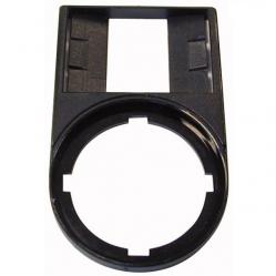 M22S-ST-X Label mount, without label, black