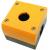 M22-IY1 Surface mounting enclosure, yellow, 1 mounting location