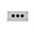 M22-I3 Surface mounting enclosure, 3 mounting locations