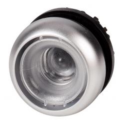 M22-D-X Pushbutton, RMQ-Titan, momentary, Without button plate, Bezel: titanium