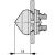 M22-LH-R Indicator light, RMQ-Titan, Extended, conical, Red