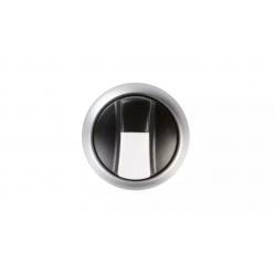 M22-WK Changeover switch, RMQ-Titan, With thumb-grip, momentary, 2 positions, Bezel: titanium