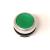 M22-DRL-G Illuminated pushbutton actuator, RMQ-Titan, Flush, maintained, green, Blank, Bezel: titanium