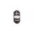 M22-DDL-S-X4/X5 Double actuator pushbutton, RMQ-Titan, Actuators and indicator lights non-flush, momentary, White lens, black, black, inscribed, Bezel: titanium