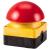 FAK-R/V/KC11/IY Palm switch, 1N/O+1N/C, emergency switching off, surface mounting