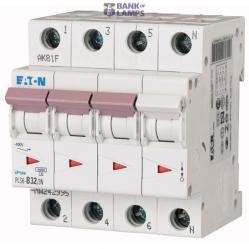 Miniature circuit breaker (MCB), 32 A, 3p+N, characteristic: C