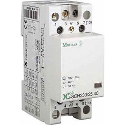 Z-SCH230/25-40 Installation contactor, 230VAC/50Hz, 4N/O, 25A, 2HP