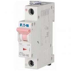 PL7-C2/1 Miniature circuit breaker (MCB), 2 A, 1p, characteristic: C