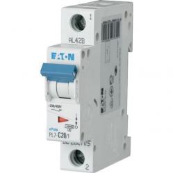 PL7-C20/1 Miniature circuit breaker (MCB), 20 A, 1p, characteristic: C
