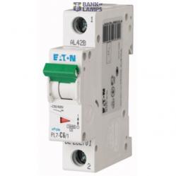 PL7-D6/1 Miniature circuit breaker (MCB), 6 A, 1p, characteristic: D