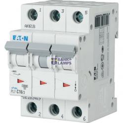 PL7-B16/3 Miniature circuit breaker (MCB), 16 A, 3p, characteristic: B