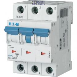 PL7-C20/3 Miniature circuit breaker (MCB), 20 A, 3p, characteristic: C