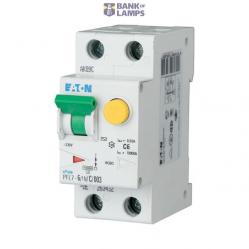 PFL7-6/1N/B/003-A RCD/MCB combination, 6 A, 30 mA, MCB trip characteristic: B, 1p+N, RCD trip characteristic: A