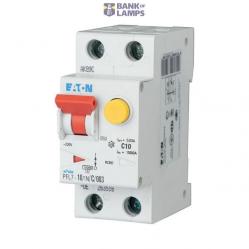 PFL7-10/1N/B/003-A RCD/MCB combination, 10 A, 30 mA, MCB trip characteristic: B, 1p+N, RCD trip characteristic: A
