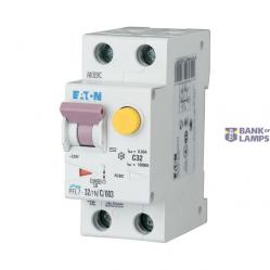 PFL7-32/1N/B/003-A RCD/MCB combination, 32 A, 30 mA, MCB trip characteristic: B, 1p+N, RCD trip characteristic: A