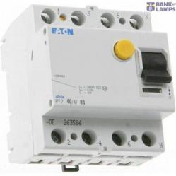 PF7-40/4/003-A Residual current circuit breaker (RCCB), 40A, 4 p, 30mA, type A