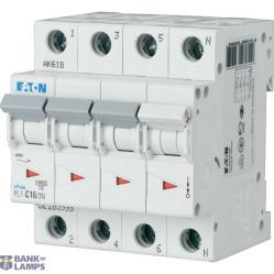 PL7-B16/3N Miniature circuit breaker (MCB), 16 A, 3p+N, characteristic: B