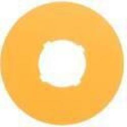 M22-XBK Label, emergency switching off, yellow, blank