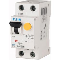 PFL6-10/1N/B/003 RCD/MCB combination, 10 A, 30 mA, MCB trip characteristic: B, 1p+N, RCD trip characteristic: AC