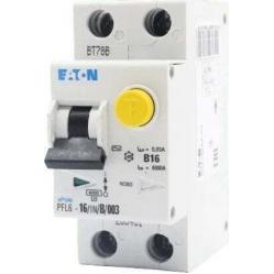 PFL6-16/1N/B/003 RCD/MCB combination, 16 A, 30 mA, MCB trip characteristic: B, 1p+N, RCD trip characteristic: AC