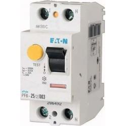 PF6-25/2/003 Residual current circuit breaker (RCCB), 25A, 2 p, 30mA, type AC