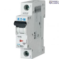 PL6-B32/1 Miniature circuit breaker (MCB), 32 A, 1p, characteristic: B