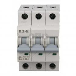 PL6-B50/3 Miniature circuit breaker (MCB), 50 A, 3p, characteristic: B