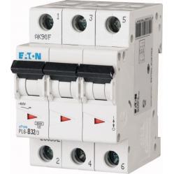 PL6-C32/3 Miniature circuit breaker (MCB), 32 A, 3p, characteristic: C