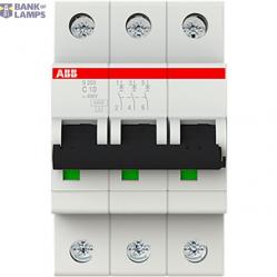 S203-C10 Miniature Circuit Breaker - 3P - C - 10 A