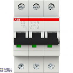 S203-C25 Miniature Circuit Breaker - 3P - C - 25 A