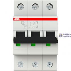 S203-C32 Miniature Circuit Breaker - 3P - C - 32 A