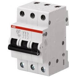 S203-B6 Miniature Circuit Breaker - 3P - B - 6 A