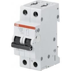 S201-C2NA Miniature Circuit Breaker - 1+NP - C - 2 A