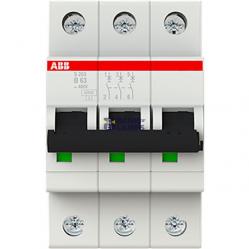 S203-B63 Miniature Circuit Breaker - 3P - B - 63 A